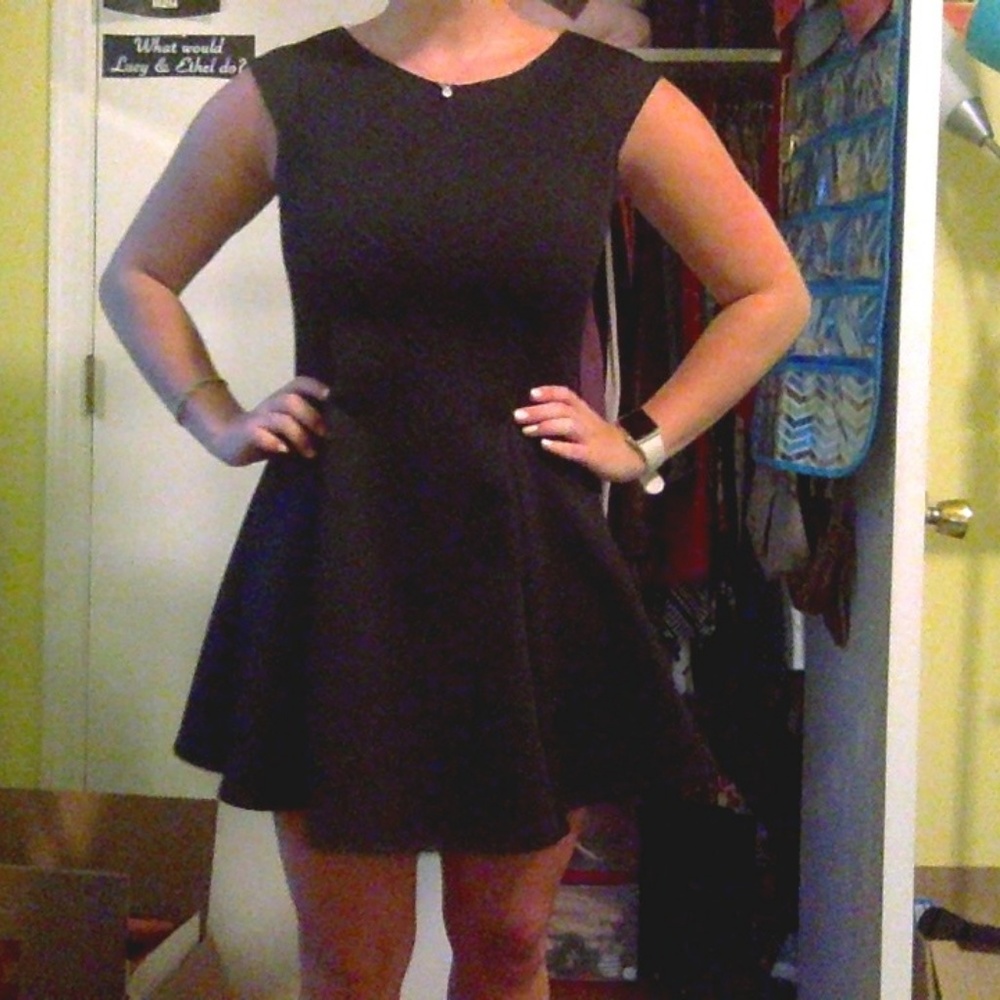 Fit and Flare Little Black Dress